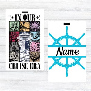 In our Cruise Era Luggage Tag