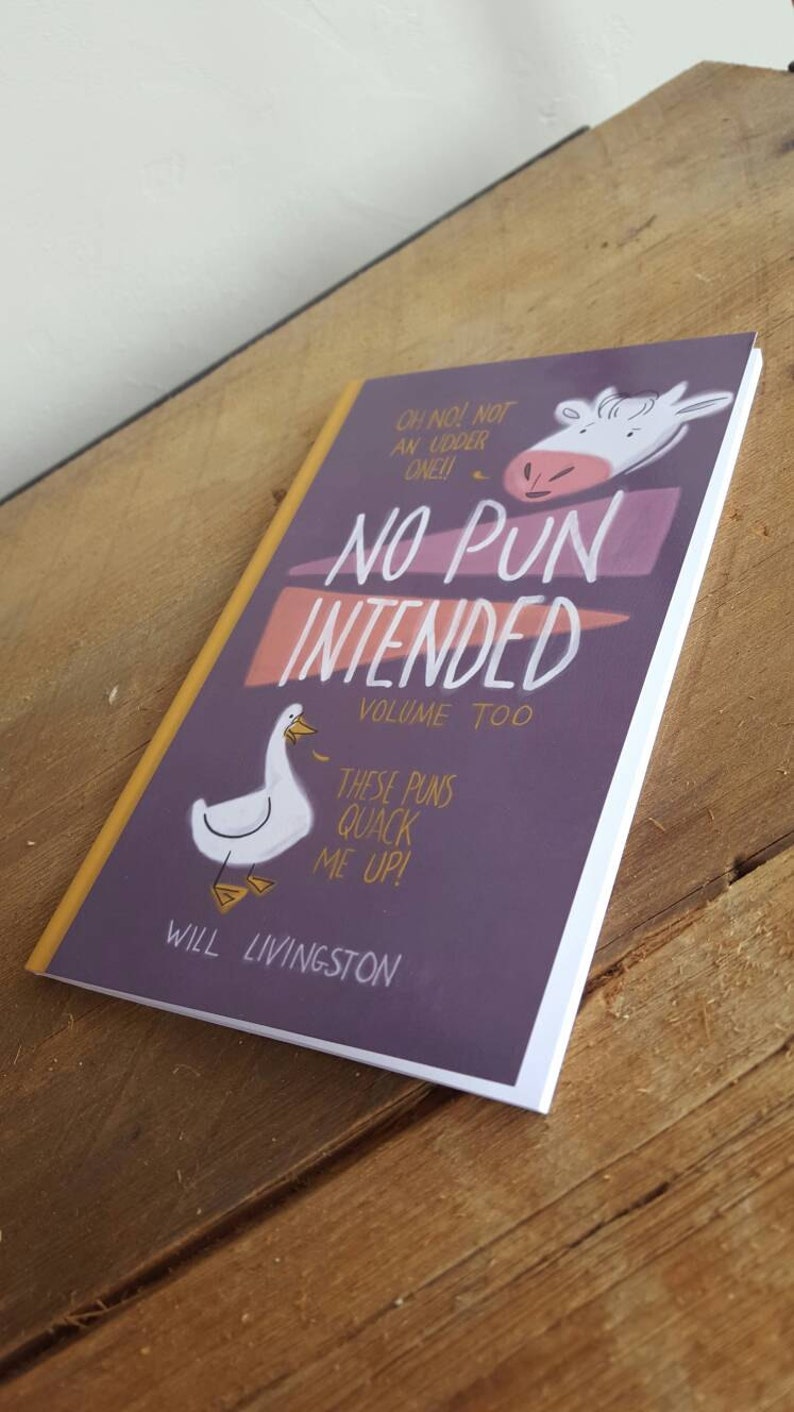 No Pun Intended Volume Too Will Livingston Last of Us Etsy