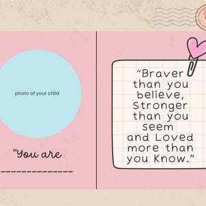 Bearbeitbare Kindermotivationskarte