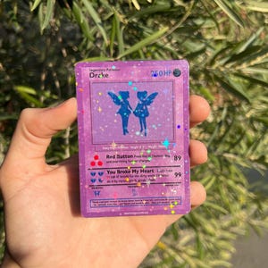 Tarjeta estilo Pokémon Drake pour tous les chiens Édition Horas de Miedo
