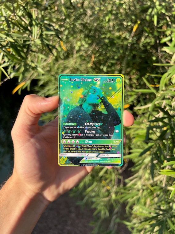 justin bieber pokemon card collection Justin bieber holo crystal pokemon card #justinbieber #yummy : r/ JUSTINBIEBER