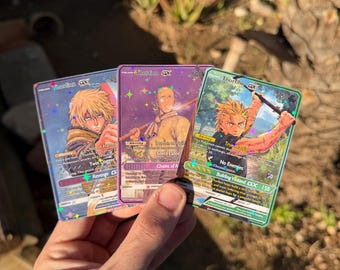 Thorfinn Pokémon style cards PACK inspired in Vinland Saga