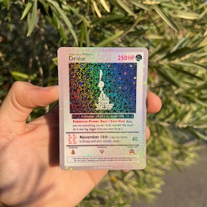 Tarjeta estilo Pokémon Drake So Far Gone