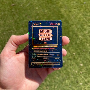 Carta in stile Pokémon "Potrebbe eliminare più tardi" di J Cole