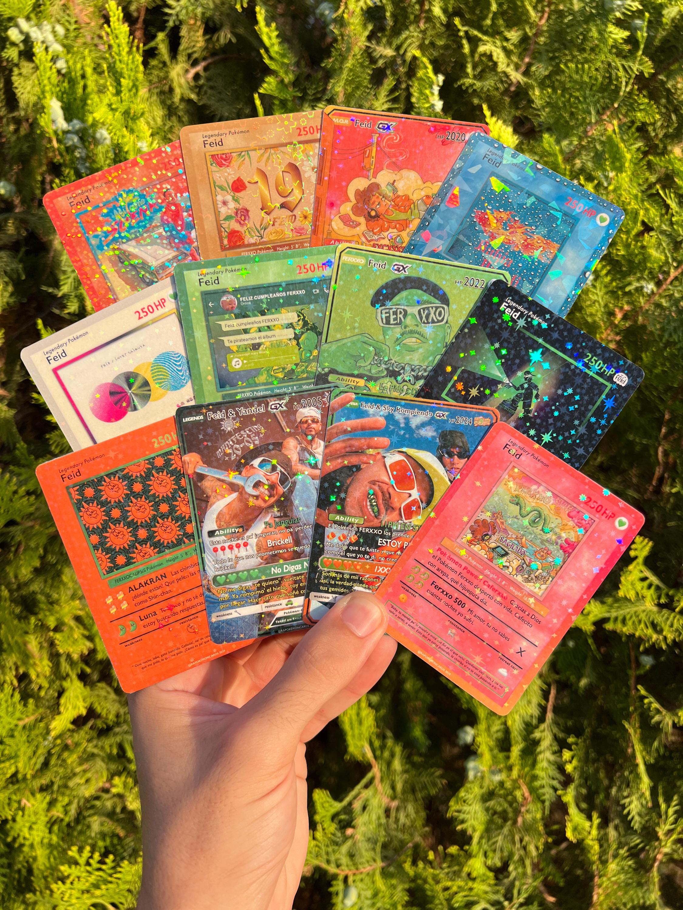 Feid Full Discography Pack Pokmon Style Cards - Etsy Feid Full Discography Pack Pokmon Style Cards - Etsy