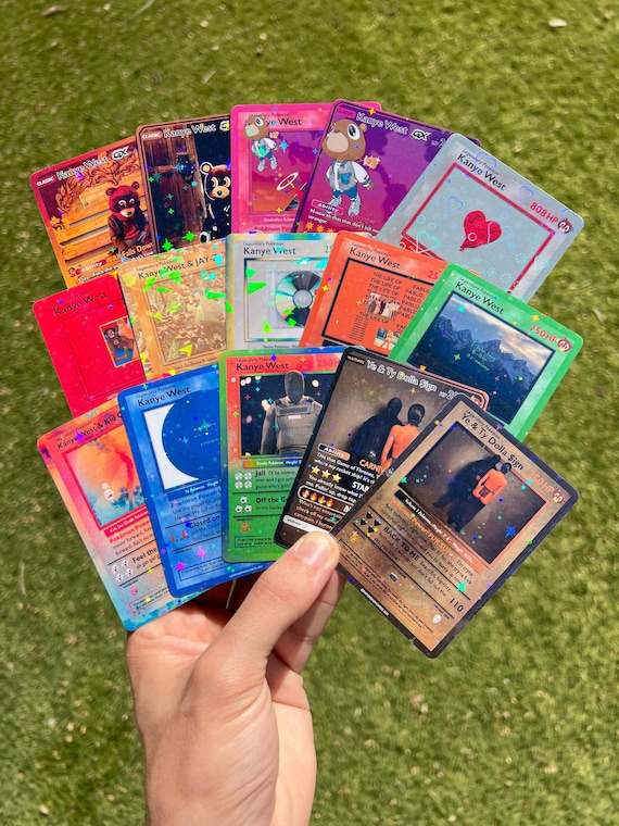 album pokemon cards Ye Kanye West FULL DISCOGRAPHY PACK Pokémon Style Vinyl figure is approximately 3.75 Pokemon TCG 2-Pocket Mini Binder