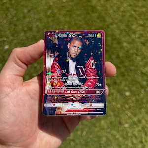 Carta in stile Pokémon The Sideline Story di J Cole