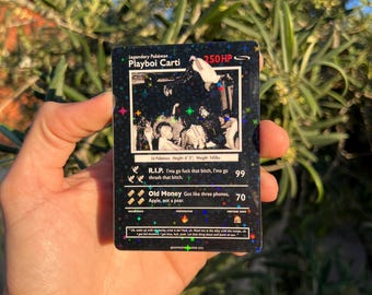 Carte de style Pokémon Playboic