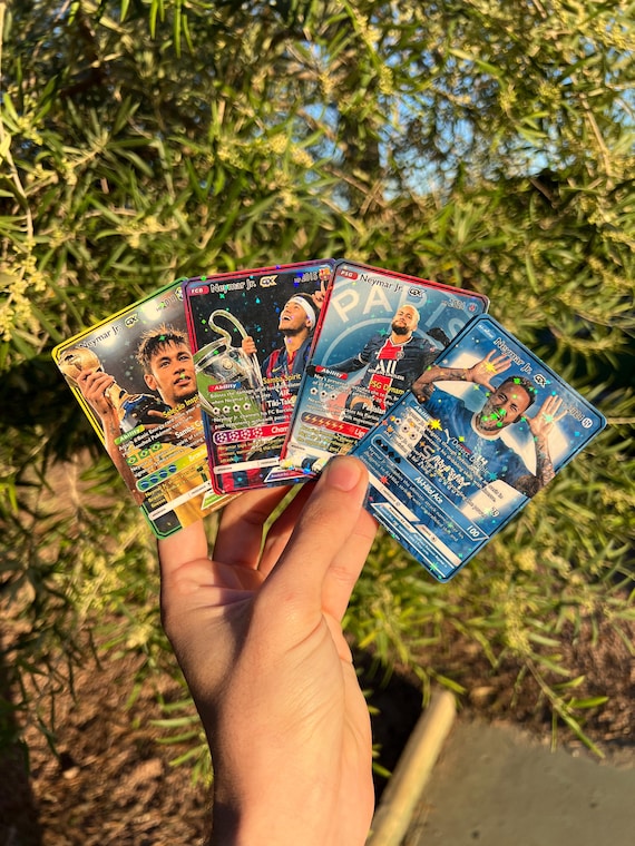Neymar Jr FULL PACK Pokémon style cards