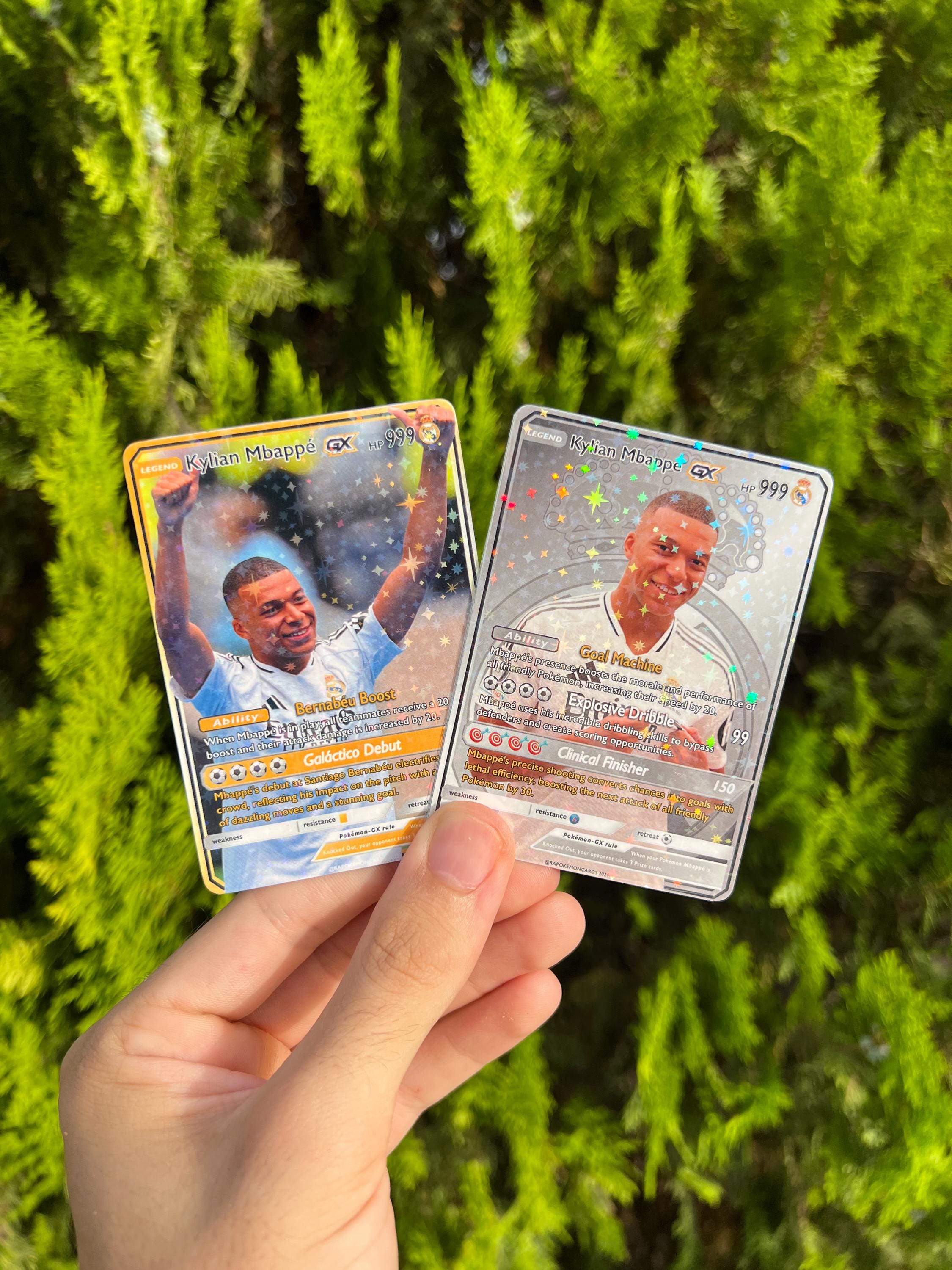 キリアン・ムバッペ レアル・マドリードFC ポケモン風カード - Etsy 日本