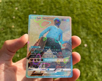 tyler the creator pokemon card Twenty One Pilots GX + Trainer Holographic Cards – Kholographic