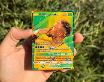 Neymar Jr. Pokémon Style Card World Cup 2026 - Etsy