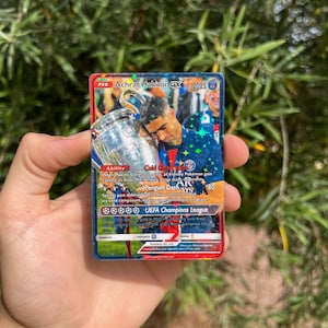 Achraf Hakimi PSG Übel von der Super League Pokémon style Karte PX