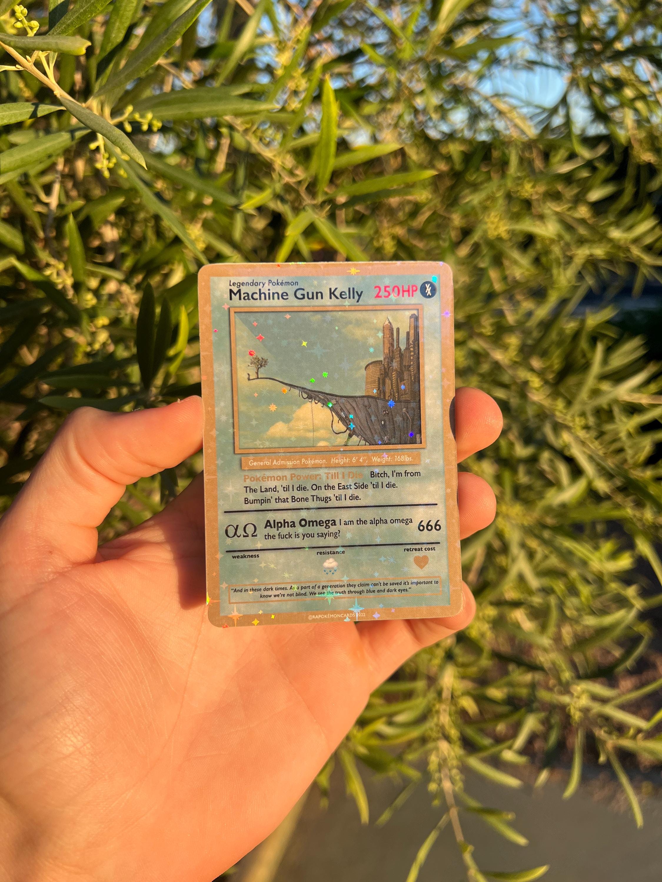 MGK General Admission Pokmon Style Card XX - Etsy MGK General Admission Pokmon Style Card XX - Etsy