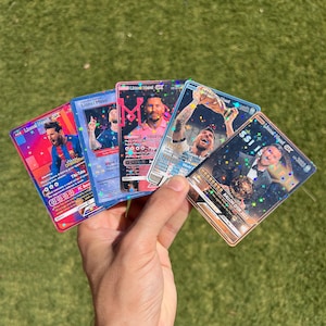 Leo Messi FULL PACK career Pokémon style cards