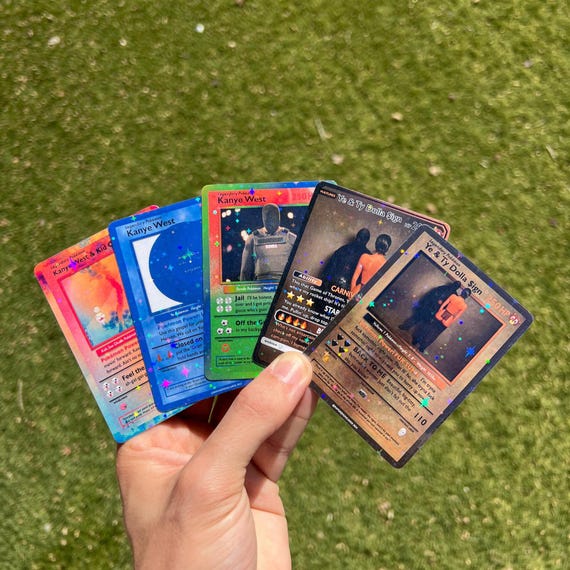 Ye Kanye West FULL DISCOGRAPHY PACK Pokémon Style Cards - Etsy