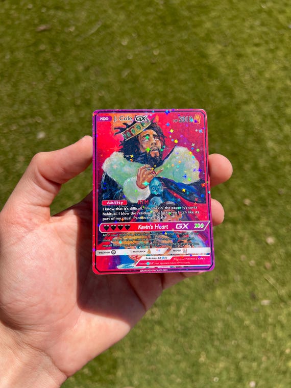 J Cole KOD Pokmon style card J Cole KOD Pokmon style card