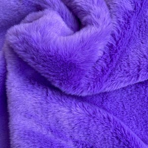 100% Wolle, Kaninchen Fell Stoff Meterware - weiches, flauschiges Plüsch Material - DIY Handwerk, Kostüme