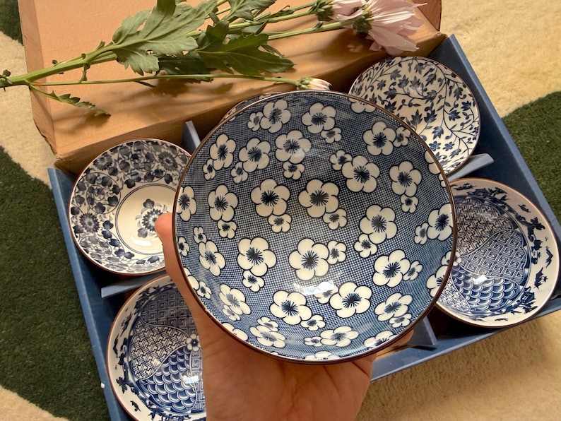 Handmade Ceramic Pasta Ramen Rice Soup Drinking Right Size Bowl: Earth ...