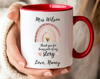 Personalised Teacher Gift, Thank You Teacher Gift, Teacher Appreciation Present, End of Term Teacher Gift, Teacher Leaving Gift
