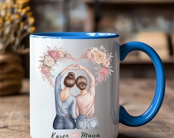 To My Bestie Mug, Best Friend Gift, Personalized Friendship Mug, Long Distance Bestie Gift, BFF Mug, Customized Gift for Friend