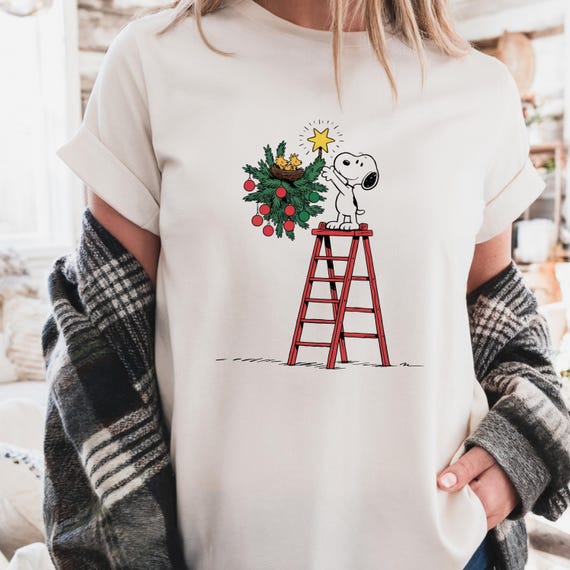Suéter navideño feo de Charlie Brown y Snoopy, sudadera con capucha de