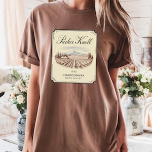 Parker Knoll Shirt Comfort Colors, The Parent Trap Tee, 90s Nostalgia Shirt, Vineyard Party Shirt, Funny Chardonnay T-Shirt, Vintage Shirt