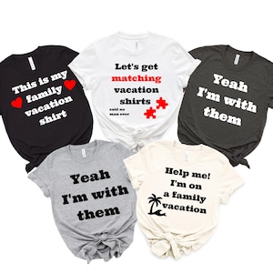 Family Vacation 2025 Matching Shirts, Funny Summer Trip Tee, Custom Family Holiday Shirt, Group Vacation T-Shirt, Family Vacay 2025 Tee