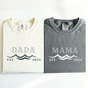 The Big One Surf Birthday Shirt, 1st Birthday Surf Outfit, Toddler Boy Ocean Wave Tee, Family Surf Shirts, Mommy and Me Surfer Tees
