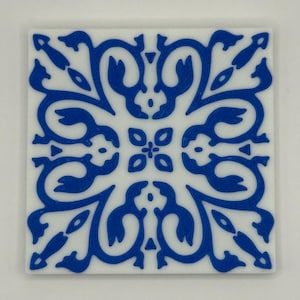 3D Printed Portuguese tile Magnet Fridge Magnet Refrigerator Magnet for Kitchen Portuguese tile Gift Locker Magnet 3D Print