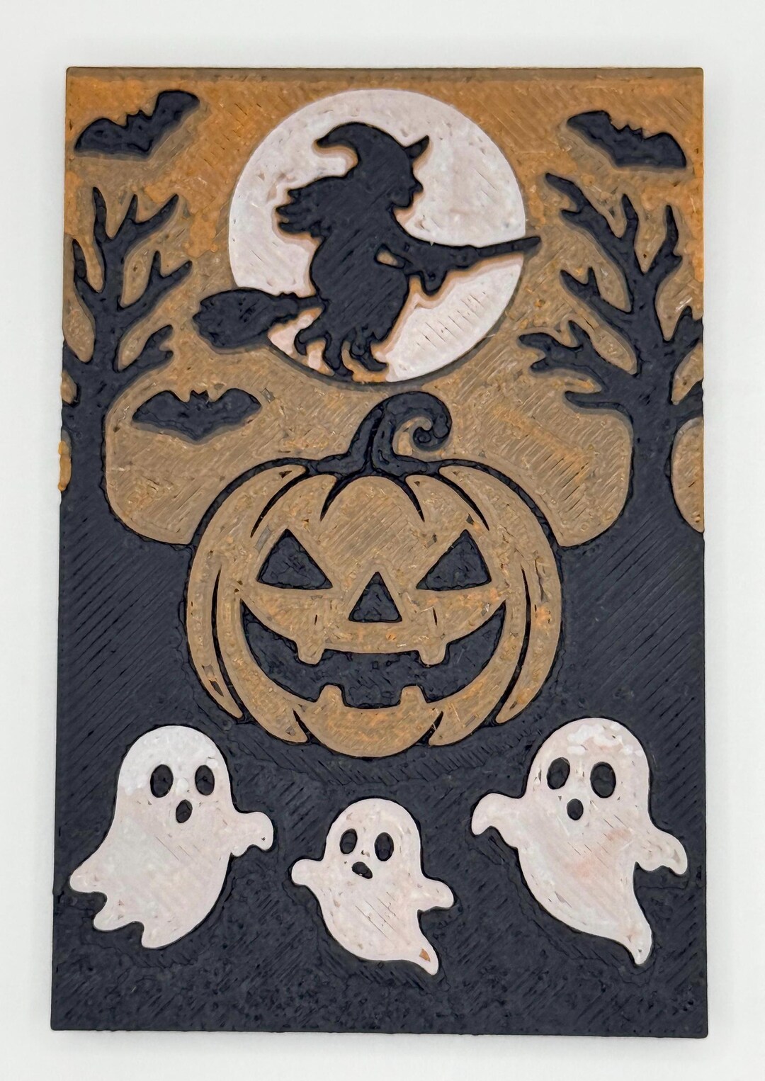 3D Printed Halloween Fridge Magnet: Spooky Kitchen Decor - Etsy