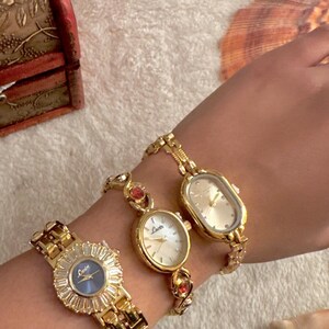 Classic Collection : Gold Toned Vintage watches