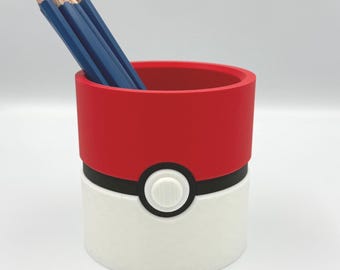 Pokémon Pencil Holder – Gamer Gift– Pokémon Desk Decor