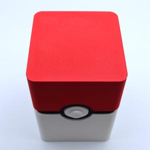 Pokémon Top Loader Deck Box – Pokémon Card Holder | Fits Top Loader Trading Cards | Handmade Card Storage Case