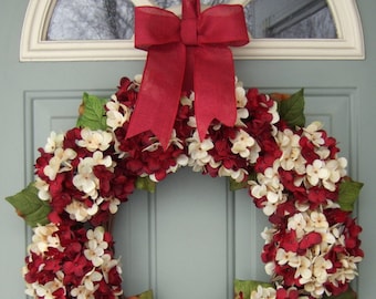 Valentine Wreath -  Valentine Door Wreath - Heart Wreath - Valentines Day Wreath