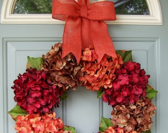 Fall Wreath - Berry Wreath - Autumn Wreath
