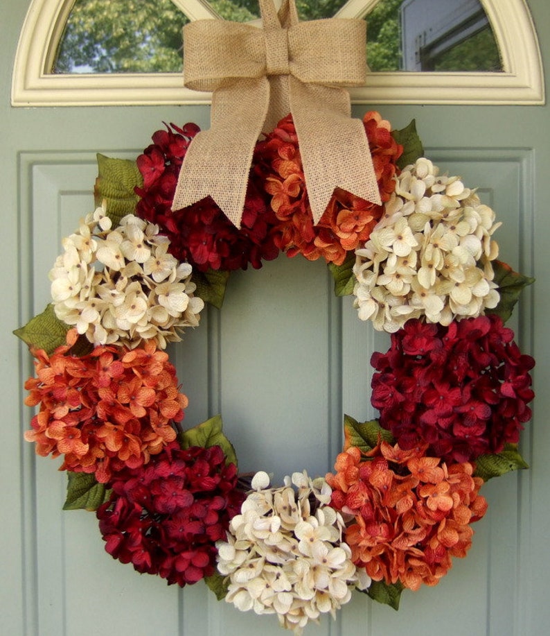 Fall Wreath Fall/Autumn Wreath Fall Door Wreath Fall Door Decor Wreath image 1