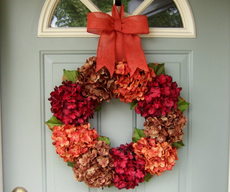 Fall Wreath Berry Wreath Autumn Wreath image 2