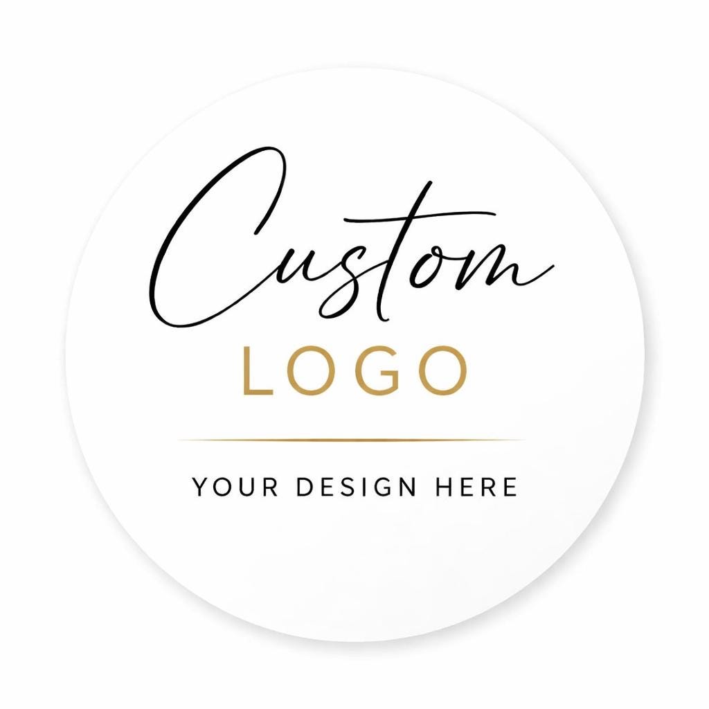 Custom Round Stickers – Personalized Logo & Event Labels - Etsy