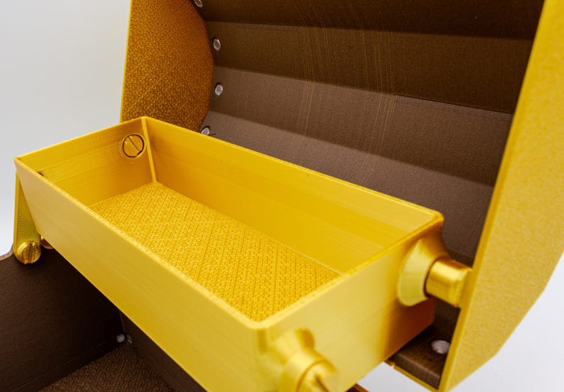 Treasure Chest with Combination Lock & Hidden Shelf image 5