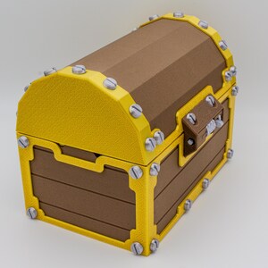 Treasure Chest with Combination Lock & Hidden Shelf image 3