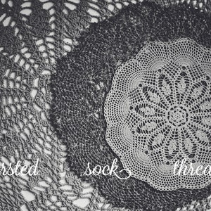 PATTERN: Lily, doily blanket