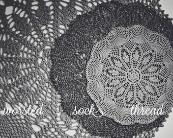 PATTERN: Lily, doily blanket