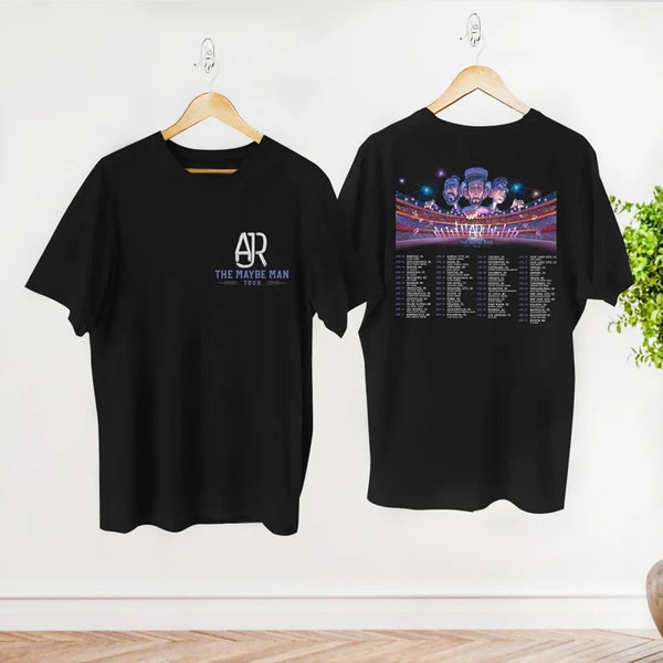 Ajr Brothers Logo Shirt, AJR The Maybe Man Tour 2024 Shirt, AJR Band Fan Shirt, The Maybe Man Tour Shirt, AJR Band Merch, Ajr Brothers Shirt
