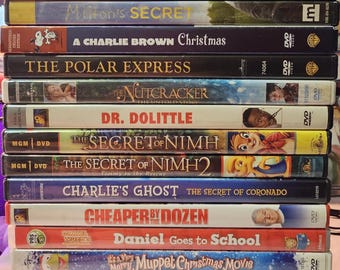 Scegli la tua selezione di DVD: film classici e programmi TV: bambini, animazione, fantasy, Natale, western, drammatici, per famiglie, commedie, azione