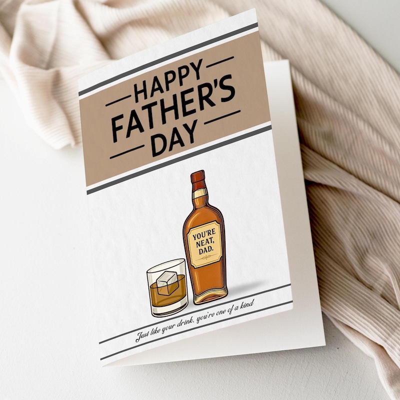 Whiskey Card - Etsy