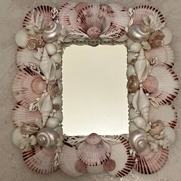 Beautiful Seashell Mirror