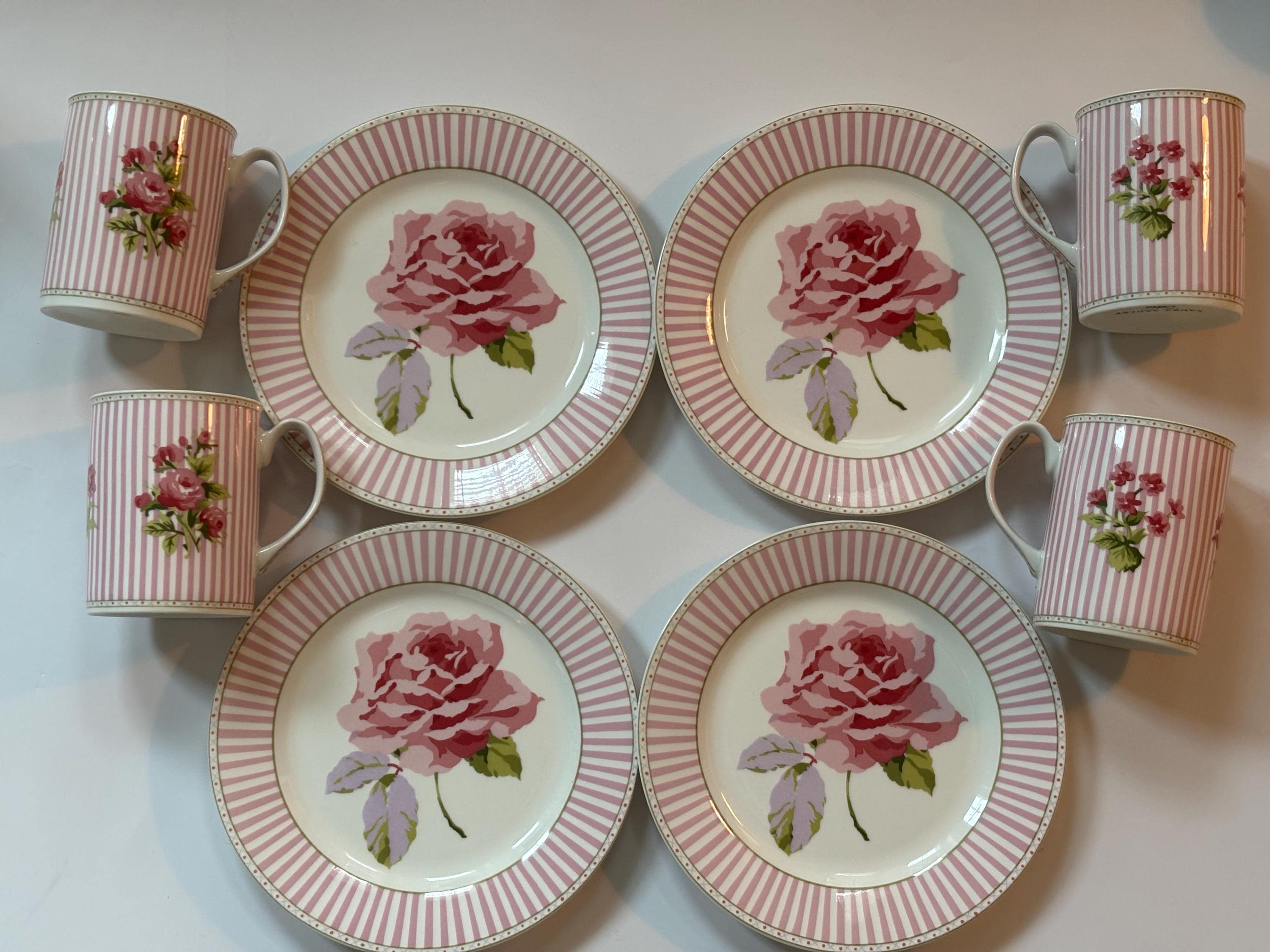 Laura Ashley Assiette à Pâtes Sweet Allysum 27 Cm