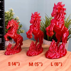 3D Printed Fire Horse Figurine | Lunar New Year 2026 image 6