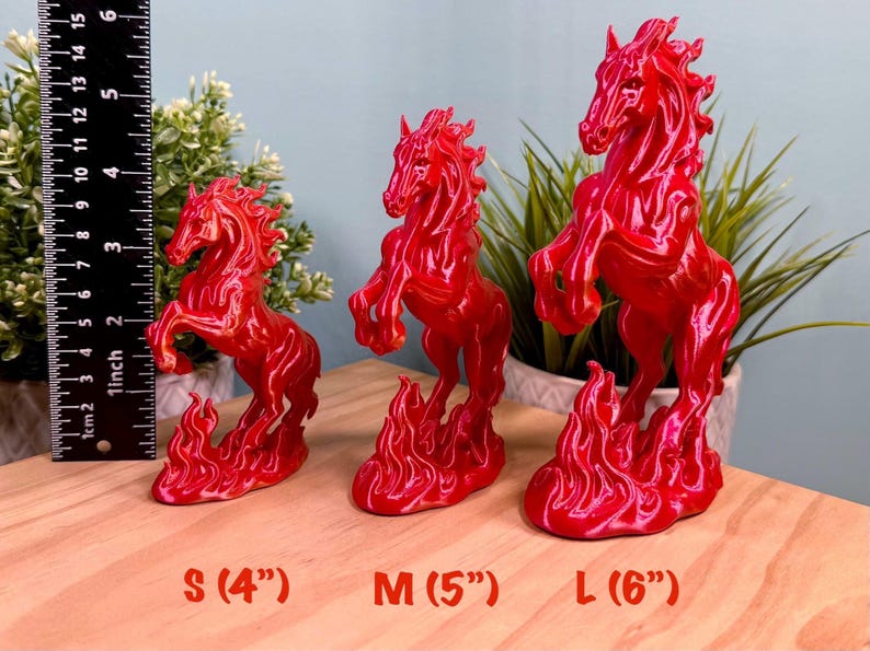 3D Printed Fire Horse Figurine | Lunar New Year 2026 image 6
